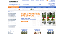 Desktop Screenshot of 24-roll-up-banners.nl
